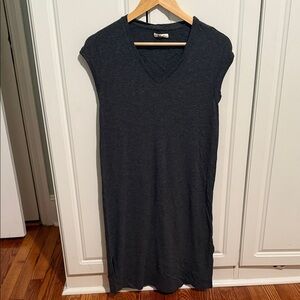 Madewell Charcoal Maxi Dress